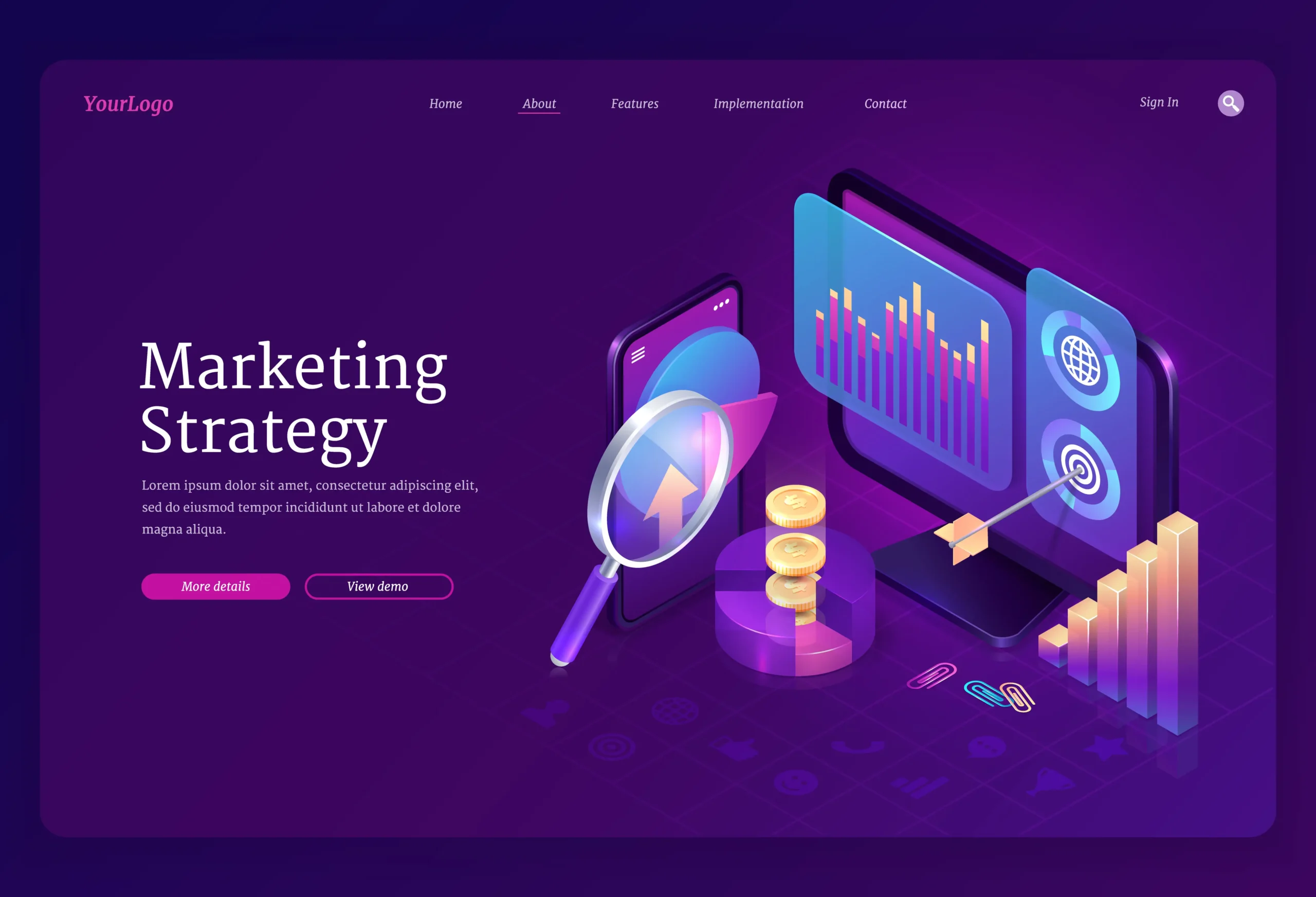 Digital marketing insights and strategy analytics